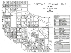 Signal Hill Zoning Map 1997