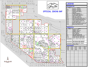 Signal Hill Zoning Map 2009